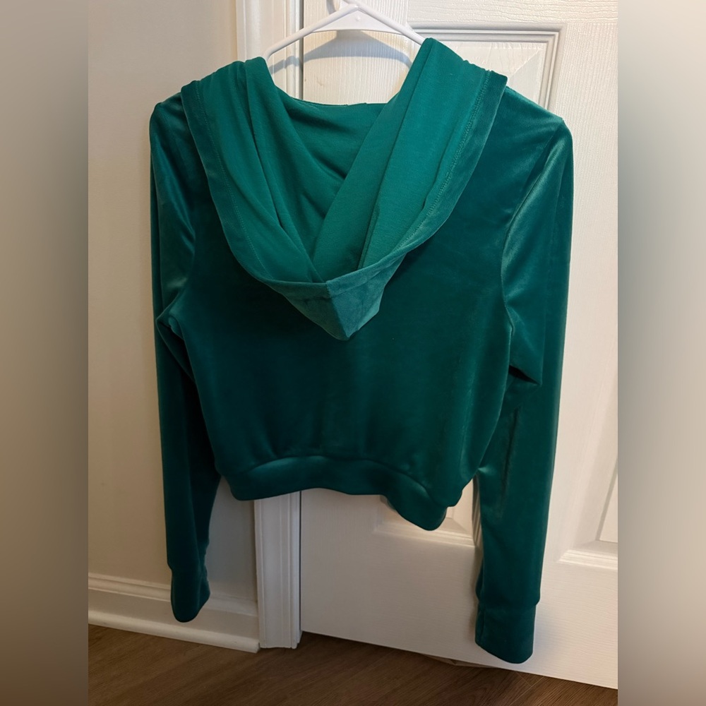 Aerie Velour Zip-Up Hoodie - Picture 3 of 5